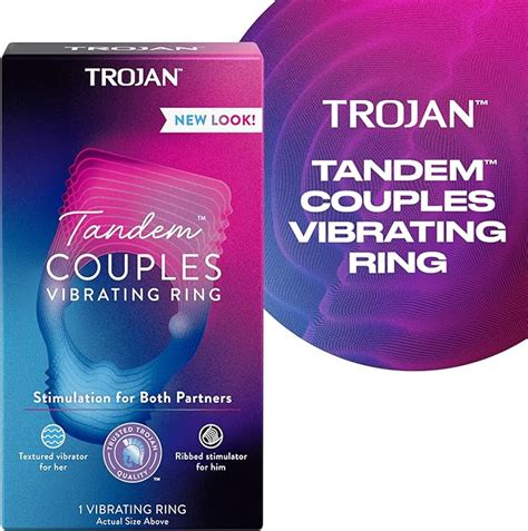 trojan tandem vibrating ring reviews|TROJAN™ TANDEM™ COUPLES Vibrating Ring